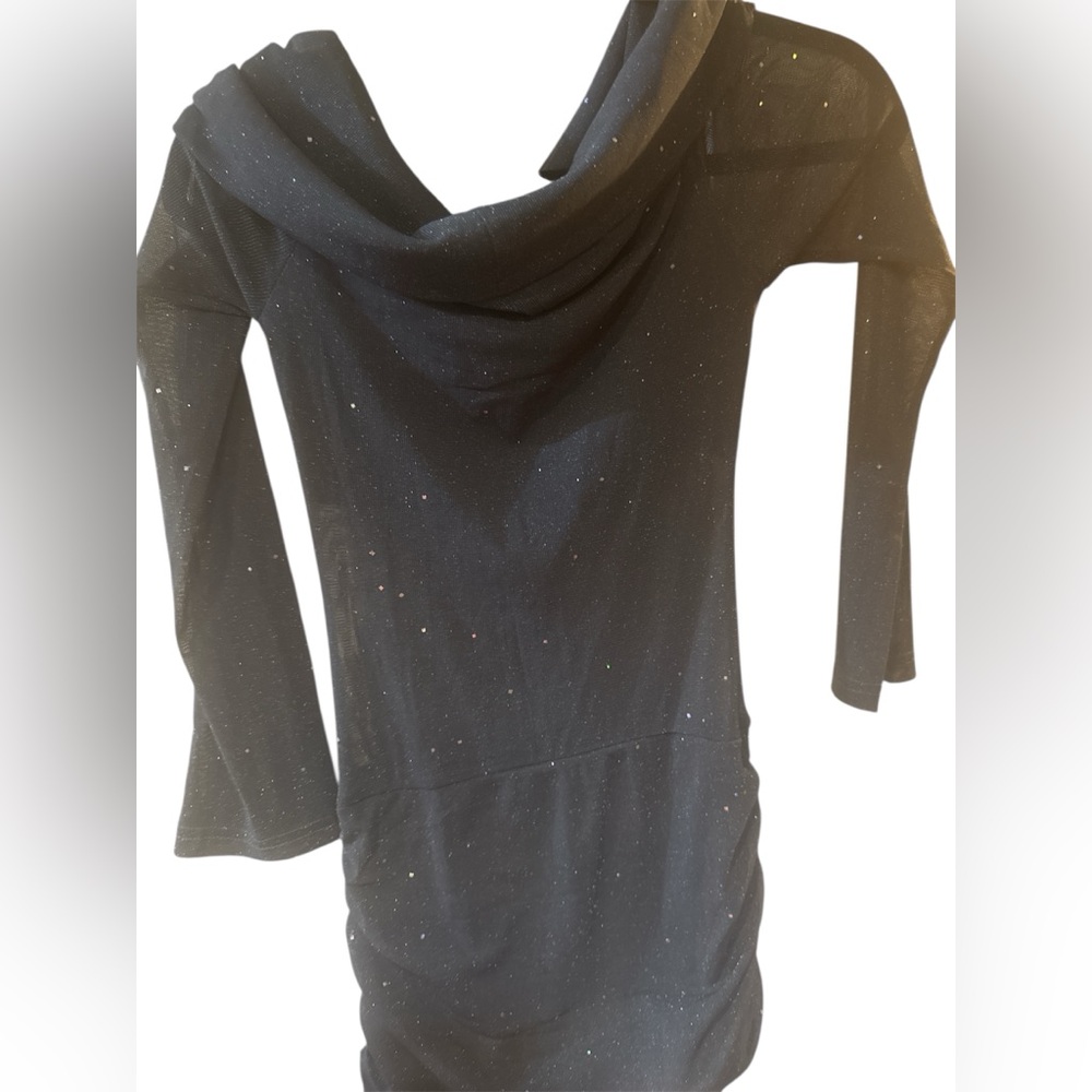 Elegant Gray Mini Dress
